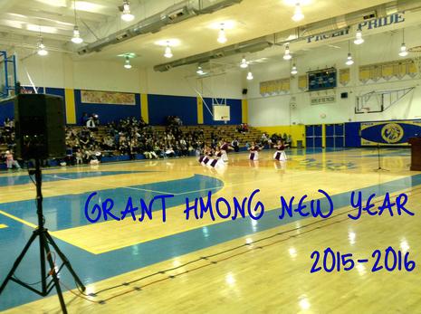 Hmong  Grant New Year 2015-2016 in the gym. 